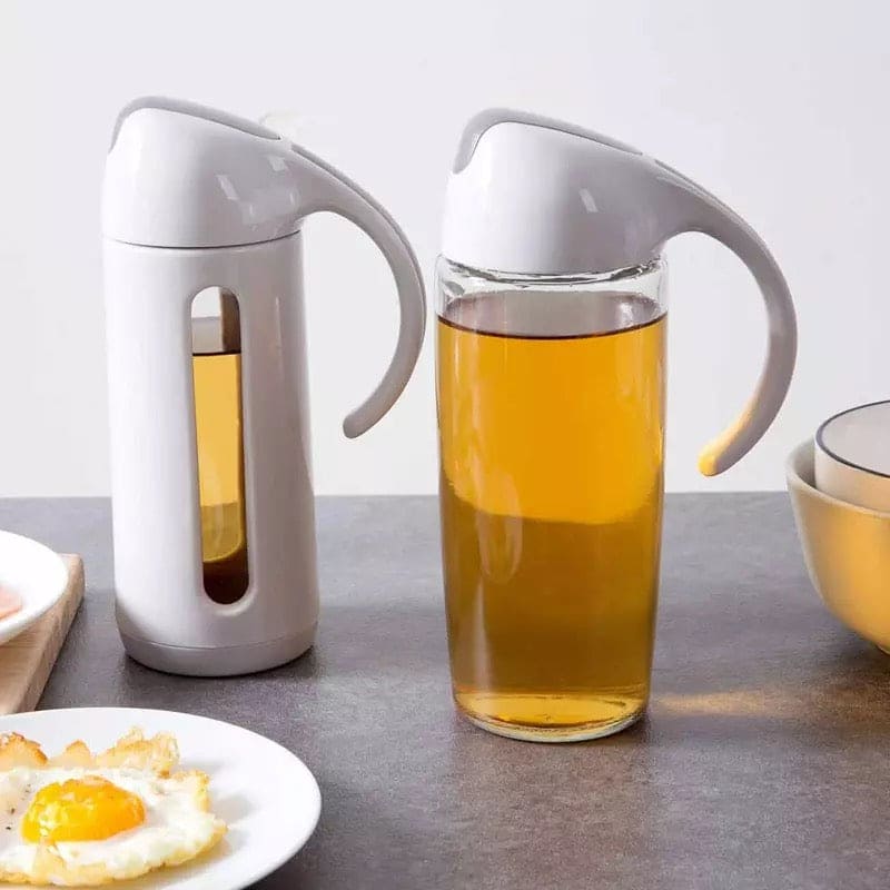320ml Leakproof Oil Dispenser, Ivory Oil Bottle, Large-capacity Automatically Open ABS Olive Oil Glass Bottle, Soy Sauce Chili Oil Bottle, Glass Olive Oil Bottle Pot, Leakproof Sauce Vinegar Bottle, Gravy Oil Pourer Bottle For Cooking 320ml Leakproof Oil Dispenser, Ivory Oil Bottle, Large-capacity Automatically Open ABS Olive Oil Glass Bottle, Soy Sauce Chili Oil Bottle, Glass Olive Oil Bottle Pot, Leakproof Sauce Vinegar Bottle, Gravy Oil Pourer Bottle For Cooking